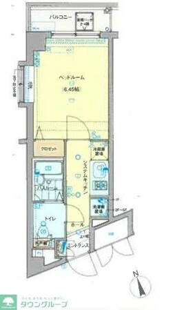 グランフォース西新井の物件間取画像